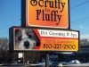 pet groomer light box sign